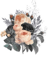 Watercolor Floral Bouquet png