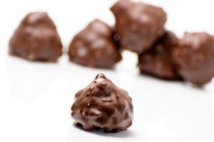 chocolates with nuts photo