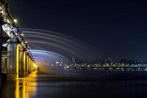 korea seoul banpo bridge rainbow fountain photo