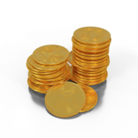 Ethereum Crypto Currency 3D Render png