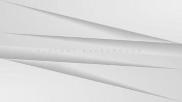 Abstract white and gray modern background vector