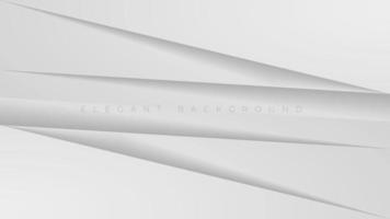 Abstract white and gray modern background vector