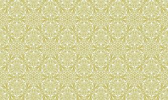 mandala line ethnic gold background vector