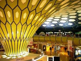 Abu Dhabi, United Arab Emirates August 1st, 2008 International Terminal at Abu Dhabi Airport AUH in the United Arab Emirates. photo