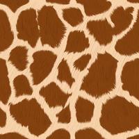 Hand drawn Seamless pattern of Giraffe print, Detail skin of Giraffe, Realistic Giraffe pattern vector