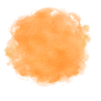 gelbe spritzer aquarellfarbe png