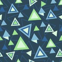 triangles seamless geometric pattern vector