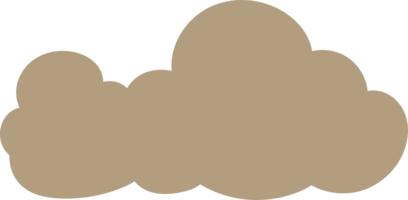 clouds icon doodle shapes illustration png