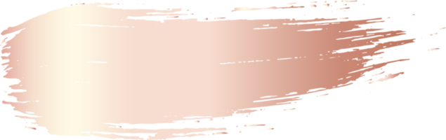 roségoldpinselstrich für designillustration png