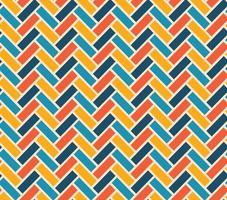 Seamless geometric herringbone pattern in trendy autumn colors. Colorful background for home decor, textile, fall decoration, wallpaper and wrapping paper vector