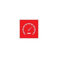 Speedometer icon vector illustration design template