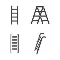 Ladder Icon vector illustration design template