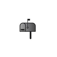 Mail box icon vector illustration design template
