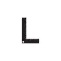 Ruler icon vector illustration design template