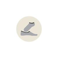 Socks icon vector illustration template design.