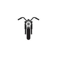 diseño de plantilla de ilustración de vector de icono de motocicleta.