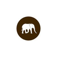 Elephant icon vector