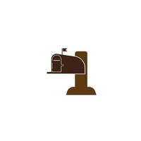 Mail box icon vector illustration design template