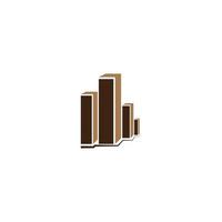 Bank building icon vector illustration design template