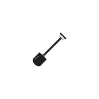 Shovel icon vector illustration template design