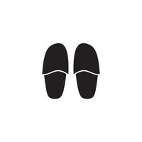 Slippers icon vector illustration template design.