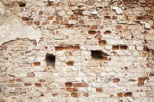 ruins of an old building, brick photo