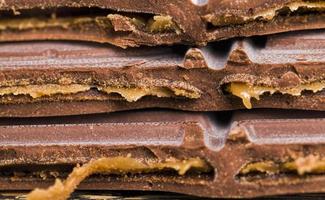 milk chocolate, close up photo