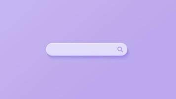 barra de búsqueda mínima. diseño de barra de búsqueda simple y moderno.