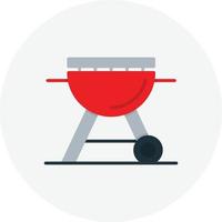 Grilled Flat Circle vector