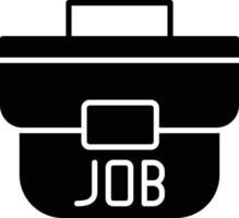 Job Glyph Icon vector