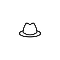 Hat icon vector illustration design template