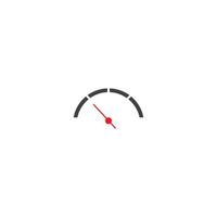 Speedometer icon vector illustration design template