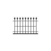 fence icon vector illustration design template