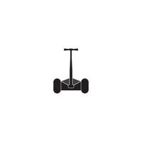 diseño de plantilla de ilustración de vector de icono de segway.