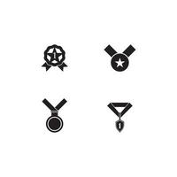 Medals icon vector illustration template design.