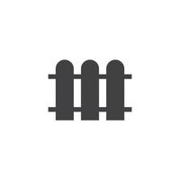 fence icon vector illustration design template