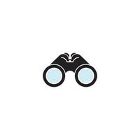 Binoculars icon vector illustration design template
