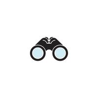 Binoculars icon vector illustration design template