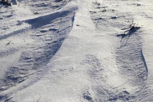 snow cold drifts photo