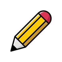 pencil icon vector design template simple and clean