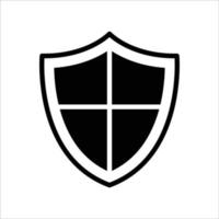 shield icon vector design template simple and clean