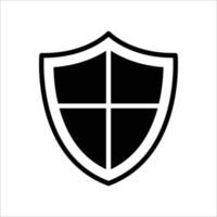 shield icon vector design template simple and clean