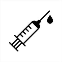 syringe icon vector design template