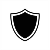 shield icon vector design template simple and clean