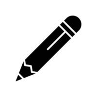 pencil icon vector design template simple and clean