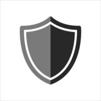 shield icon vector design template simple and clean