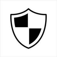 shield icon vector design template simple and clean