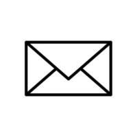 envelope icon vector design template simple and clean