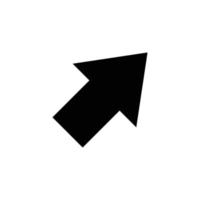 arrow icon vector design template simple and clean