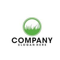 grass logo design